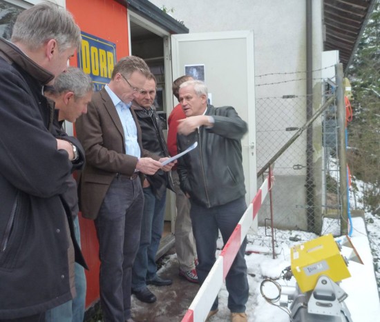 Besuch beim Radar