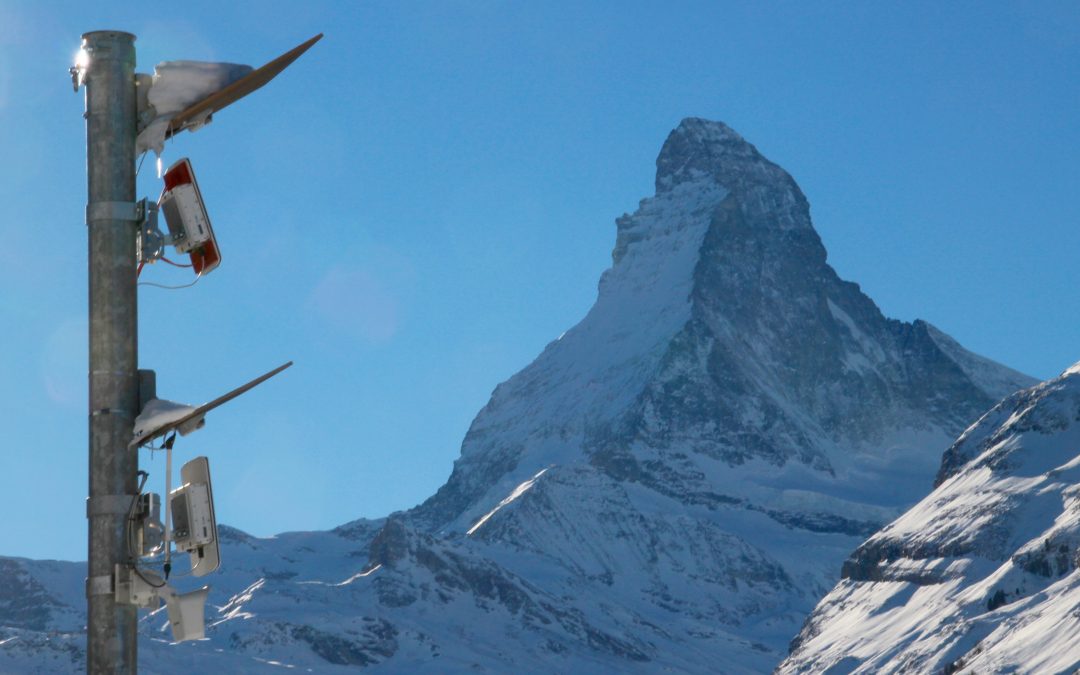 Avalanche radar Zermatt