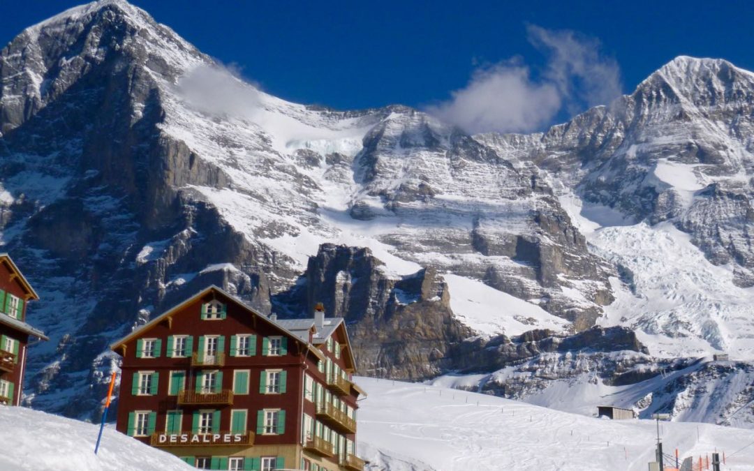 Gletscherabbruch von 20’000 Kubikmeter am Eiger