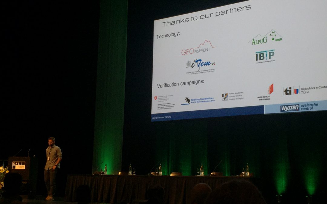 Radarlösungen an der Interpraevent 2016 präsentiert