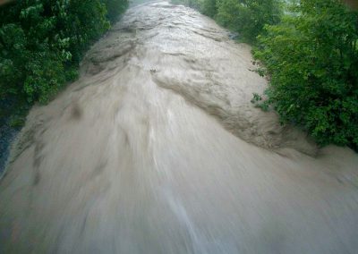 Hochwasserwarnung Zulg