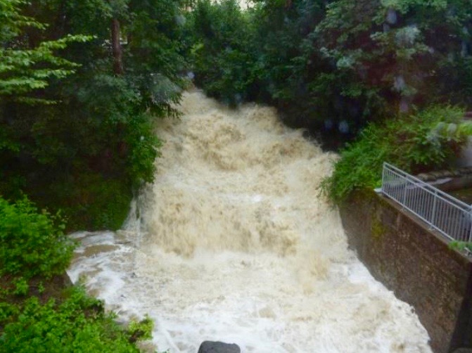 Hochwasser-Alarmsystem Steinach