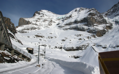 Scientific article on ice avalanches at Eiger glacier