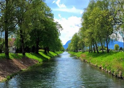 Hochwasser-Alarmierung Rheintaler Binnenkanal
