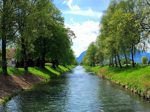 Flood alarm system Rhine Regulation Canal