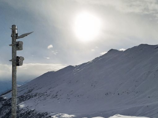 Avalanche radar Belalp