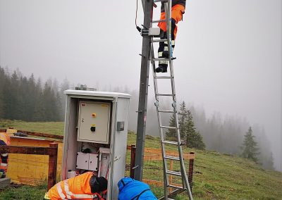 Georadar installation