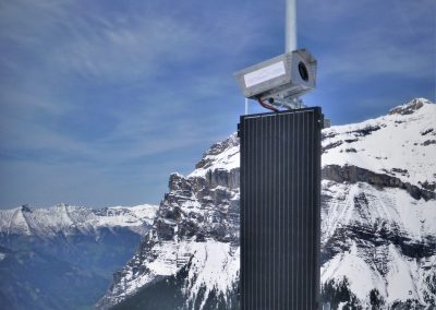Die erste hochaufgelöste PRO Cam von Geopraevent wurde im Jahr 2019 installiert.