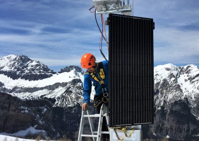 Installation der PRO Cam durch einen Geopraevent-Techniker.