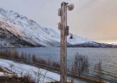 Lawinenradar Holmbuktura, Norwegen