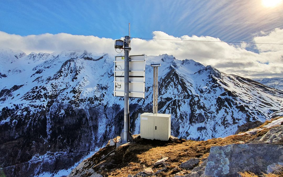 Lawinenradar Col du Pourtalet, Pyrenäen