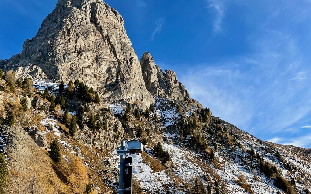 Optische Überwachung der Schneehöhe in Saxon